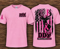 pre-sale breast cancer awareness t-shirt--DDO PINK