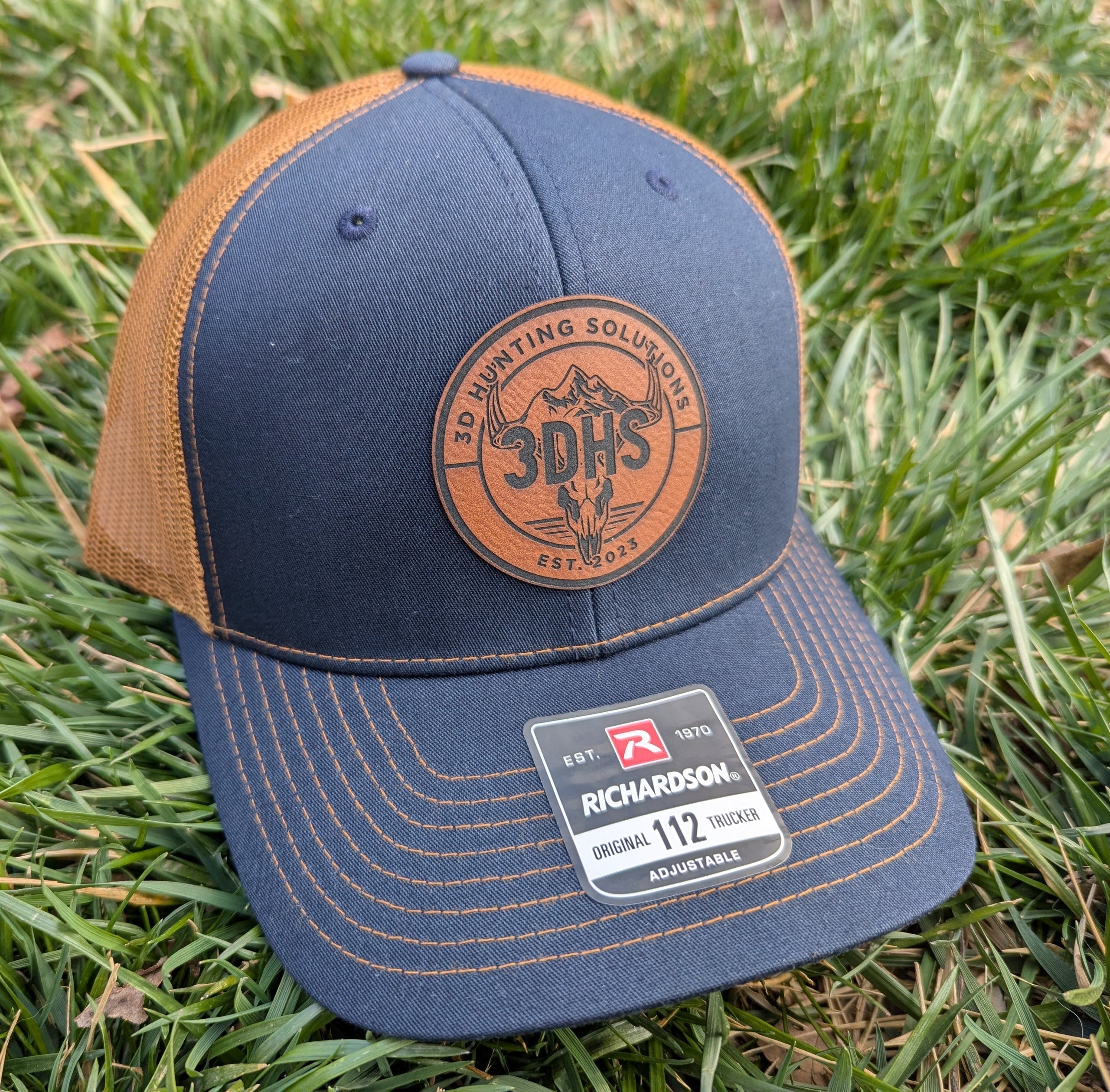 3DHS Brown and Blue Hat