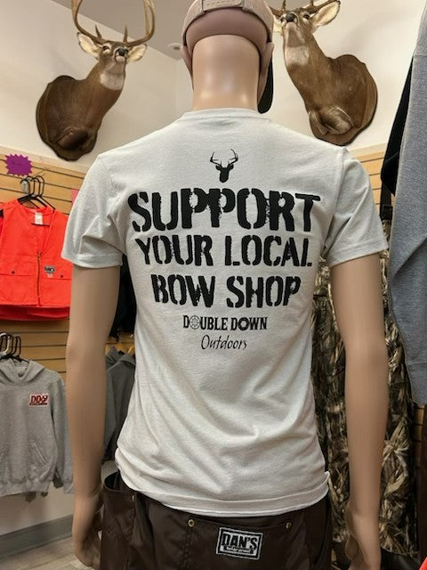 DDO support your local bow shop shirt